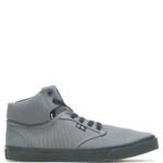 HARLEY DAVIDSON MEN VULCANIZED CANVAS SHOES GREY