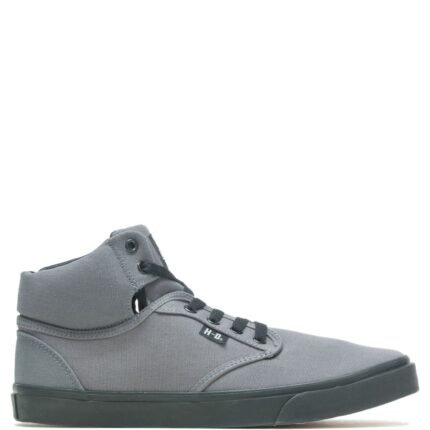HARLEY DAVIDSON MEN VULCANIZED CANVAS SHOES GREY