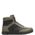 HARLEY DAVIDSON MENS GRADY MOTO STYLE SNEAKER BOOTS GREEN