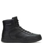 HARLEY DAVIDSON GRADY MENS ALL BLACK CASUAL SNEAKER