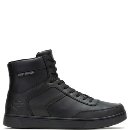 HARLEY DAVIDSON GRADY MENS ALL BLACK CASUAL SNEAKER