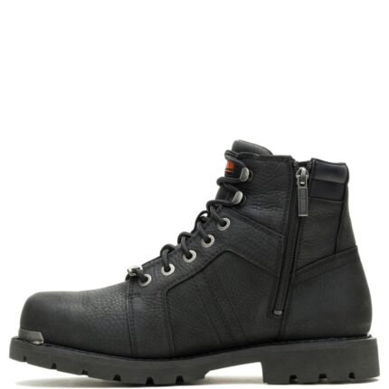 HARLEY DAVIDSON PRESTWICK LEATHER BOOTS MENS MOTO FOOTWEAR