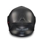 MATTE BLACK H-D EVO X17 MODULAR MOTORCYCLE HELMET WITH BUILT-IN SUN SHIELD AND FLIP-UP CHIN BAR