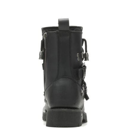 HARLEY-DAVIDSON DISTORTION MEN’S RIDING BOOT WITH FULL GRAIN LEATHER AND SIDE ZIPPER