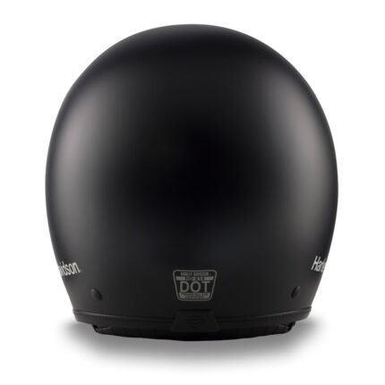 HARLEY‑DAVIDSON CLASSIC #1 X14 SUN SHIELD 3/4 MOTORCYCLE HELMET FRONT VIEW