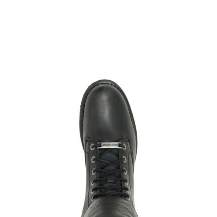 HARLEY‑DAVIDSON VNTGMOTO TALL 9″ CASUAL BOOT IN FULL‑GRAIN LEATHER