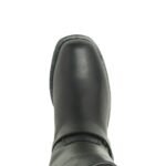 HARLEY‑DAVIDSON MEN’S HUSTIN WATERPROOF LEATHER RIDING BOOTS WITH HYDRO‑GUARD MEMBRANE