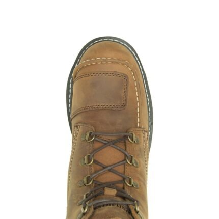 HARLEY‑DAVIDSON MEN’S HAGERMAN LEATHER RIDING BOOTS WITH FULL‑GRAIN UPPER AND MESH LINING