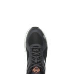 HARLEY-DAVIDSON MENS RALLY SNEAKER IN BLACK WITH ORANGE ACCENTS