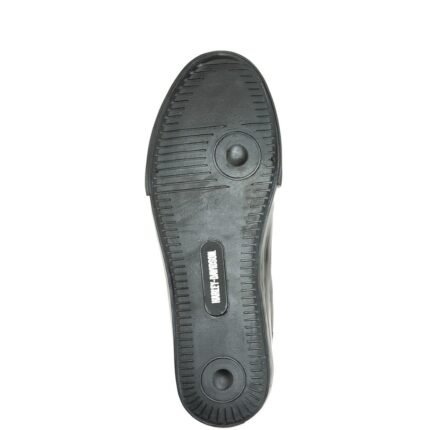 HARLEY‑DAVIDSON MEN’S NATHAN CASUAL SNEAKER IN BLACK LEATHER WITH RUBBER OUTSOLE