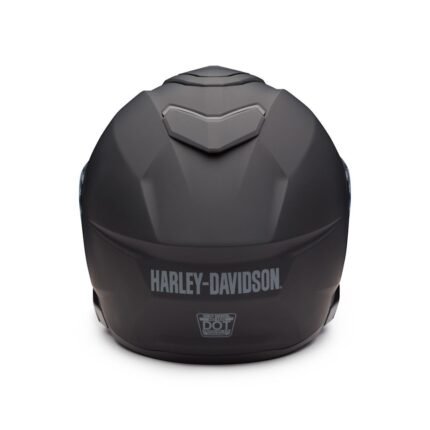 FULL‑FACE MODULAR HELMET WITH INTEGRATED SUN SHIELD AND CLEAR VISOR