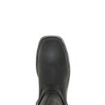 MEN’S WATERPROOF LEATHER HARNESS BOOT WITH HYDRO‑GUARD™ MEMBRANE AND OIL/SLIP‑RESISTANT SOLE FOR RIDING AND DAILY WEAR