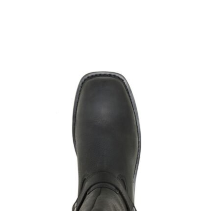 MEN’S WATERPROOF LEATHER HARNESS BOOT WITH HYDRO‑GUARD™ MEMBRANE AND OIL/SLIP‑RESISTANT SOLE FOR RIDING AND DAILY WEAR