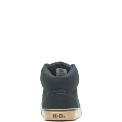 HARLEY‑DAVIDSON MEN’S WRENFORD CANVAS SHOES WITH RUBBER OUTSOLE AND VULCANIZED CONSTRUCTION