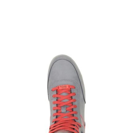 BLACK MEN’S HARLEY‑DAVIDSON GRADY SNEAKER WITH WATERPROOF LEATHER UPPER AND RUBBER OUTSOLE
