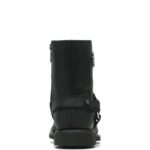 MEN’S FULL‑GRAIN LEATHER HARNESS MOTORCYCLE BOOT WITH GOODYEAR WELTED OUTSOLE