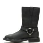 BLACK MEN’S ALTMAN BOOT WITH 10″ SHAFT, 1.5″ HEEL, AND GOODYEAR WELT DURABLE CONSTRUCTION