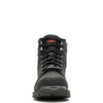 SIDE ANGLE OF MEN’S GRADY RIDE RIDING SNEAKER SHOWING 3M REFLECTIVE PIPING AND PORON ANKLE PROTECTION