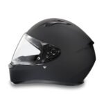 SIDE PROFILE OF H‑D VELO H34 HELMET SHOWING AERODYNAMIC REAR SPOILER