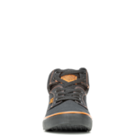 BLACK HARLEY‑DAVIDSON WRENFORD SNEAKER WITH TONAL LOGO AND COMFORT LINING