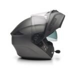 DOT AND ECE CERTIFIED MODULAR MOTORCYCLE HELMET WITH REFLECTIVE PIPING AND REMOVABLE LINER