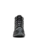 BLACK RIDING BOOT WITH VIBRAM RUBBER OUTSOLE AND REFLECTIVE PIPING