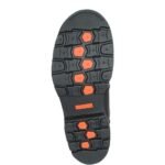 LACE-UP MOTORCYCLE BOOT WITH HEAVY-DUTY CONSTRUCTION FOR ROAD SAFETY