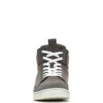 BLACK BAUMAN RIDING SNEAKER WITH 3M REFLECTIVE PIPING AND HYDRO‑GUARD LINING