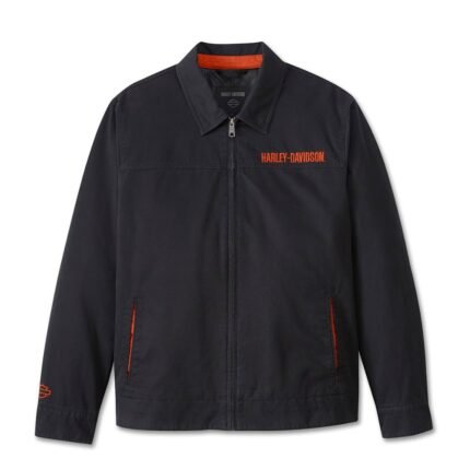HARLEY DAVIDSON MEN'S BAR FONT JACKET