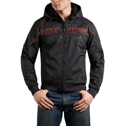 HARLEY DAVIDSON MEN'S IDYLL SOFT SHELL JACKET