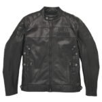 HARLEY DAVIDSON MEN'S FREMONT TRIPLE VENT SYSTEM LEATHER JACKET