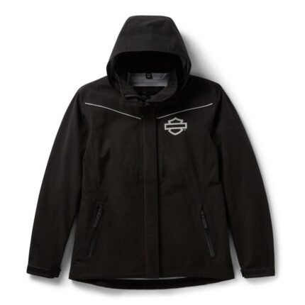 HARLEY DAVIDSON WOMEN'S H-D FULL FORCE WATERPROOF RAIN JACKET