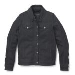 HARLEY DAVIDSON WOMEN'S CHISEL DENIM TRUCKER RIDING JACKET