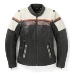 HARLEY DAVIDSON WOMEN'S HD MISS ENTHUSIAST III LEATHER RIDING JACKET