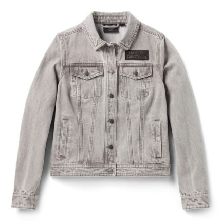 HARLEY DAVIDSON WOMEN'S WILLIE G BLING DENIM JACKET