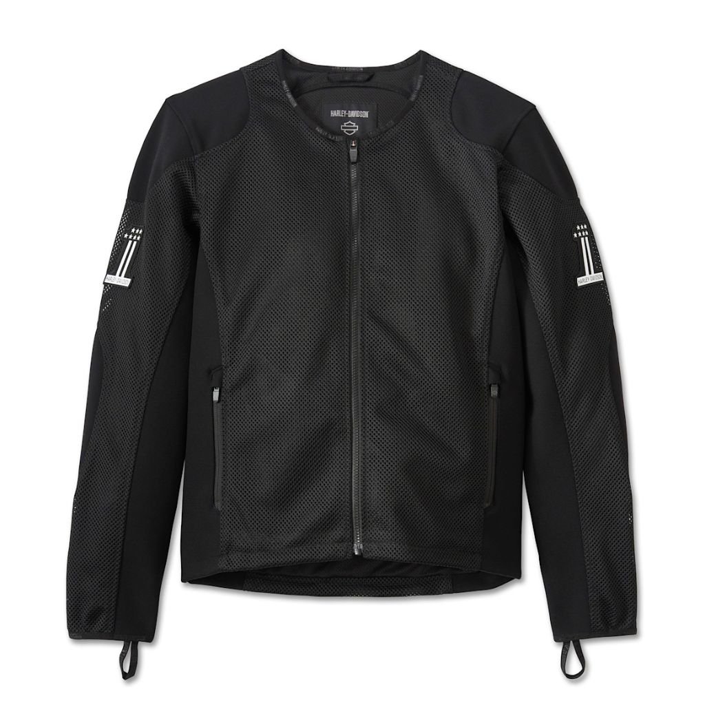 HARLEY DAVIDSON MEN'S HD SHIELD MESH RIDING JACKET WITH BREATHABLE MESH CONSTRUCTION AND RIDING-READY PERFORMANCE HARLEY DAVIDSON MEN'S HD SHIELD MESH RIDING JACKET