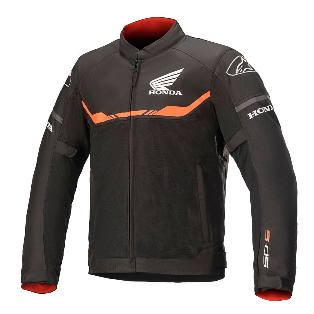HONDA T SPS AIR JACKET WITH LIGHTWEIGHT BREATHABLE DESIGN AND ENHANCED AIRFLOW FOR WARM-WEATHER RIDING HONDA T SPS AIR JACKET