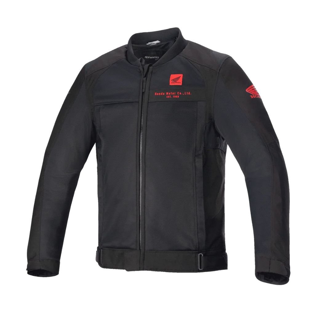 HONDA LUC V2 AIR JACKET WITH LIGHTWEIGHT VENTILATED DESIGN AND HIGH AIRFLOW FOR SUMMER RIDING COMFORT HONDA LUC V2 AIR JACKET