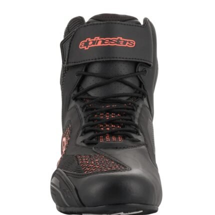 ALPINESTARS FASTER 3 RIDEKNIT SHOES BLACK RED