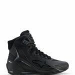 ALPINESTARS FASTER 4 DRYSTAR SHOES BLACK GREY WHITE