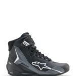 ALPINESTARS FASTER 4 DRYSTAR SHOES BLACK GREY