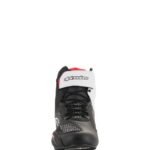 ALPINESTARS FASTER 3 RIDEKNIT SHOES BLACK WHITE RED