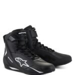 ALPINESTARS FASTER 4 SHOES BLACK WHITE