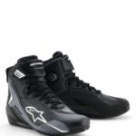 ALPINESTARS FASTER 4 DRYSTAR SHOES BLACK GREY