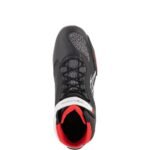 ALPINESTARS FASTER 3 RIDEKNIT SHOES BLACK WHITE RED