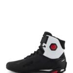 ALPINESTARS FASTER 4 SHOES BLACK WHITE RED