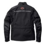 HARLEY DAVIDSON WOMEN'S QUEST TRIPLE VENT SYSTEM WATERPROOF RIDING JACKET BLACK