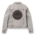 HARLEY DAVIDSON WOMEN'S WILLIE G BLING DENIM JACKET