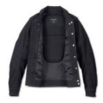 HARLEY DAVIDSON WOMEN'S CHISEL DENIM TRUCKER RIDING JACKET