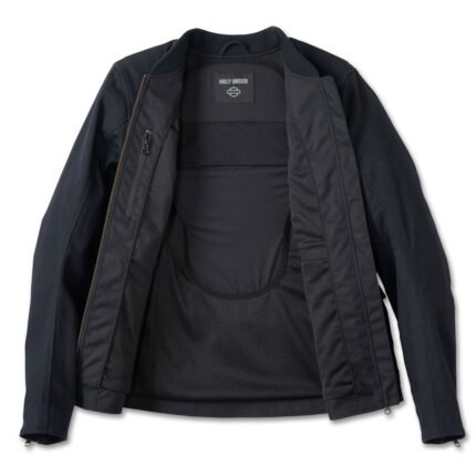 HARLEY DAVIDSON WOMEN'S H-D FLEX LAYERING SYSTEM BOMBER RIDING JACKET